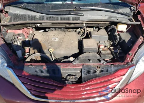 2017 Toyota Sienna Le from USA, damaged, VIN 5TDKZ3DC4HS853532